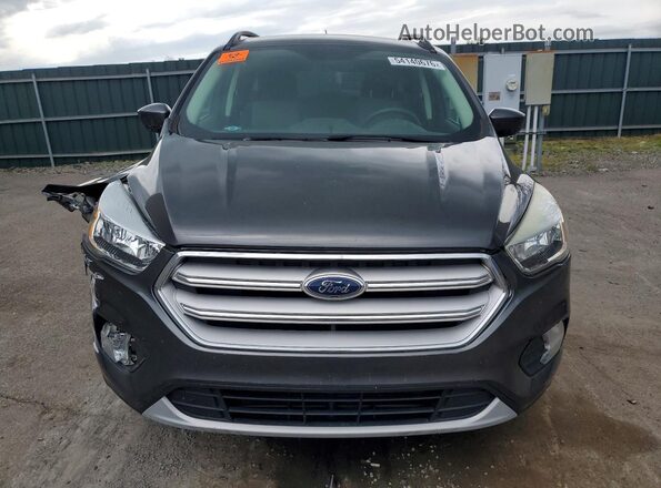 1FMCU9GD0JUA80999 2018 FORD ESCAPE Charcoal Front view