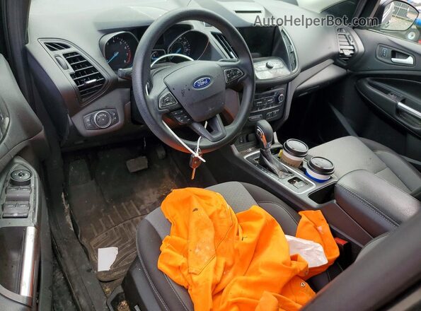 1FMCU9GD0JUA80999 2018 FORD ESCAPE Charcoal Dashboard view