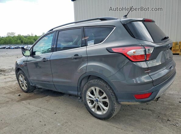 1FMCU9GD0JUA80999 2018 FORD ESCAPE Charcoal Rear left