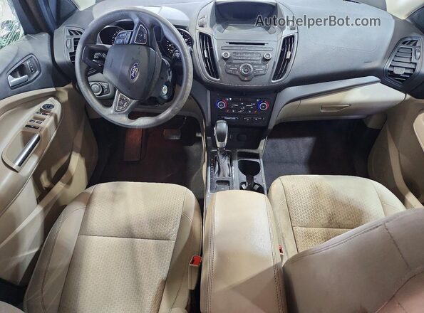 1FMCU9GD0JUB10891 2018 FORD ESCAPE Gold Vista del salpicadero