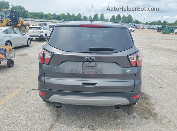 1FMCU9GD0JUB72789 2018 FORD ESCAPE Серый Вид сзади