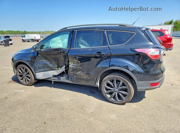 1FMCU9GD0JUB78575 2018 FORD ESCAPE Черный Задняя левая четверть