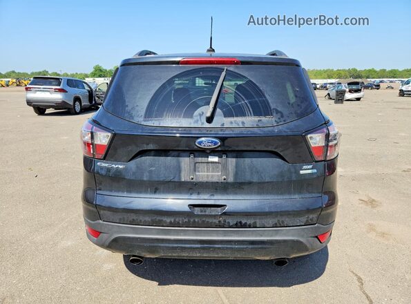 1FMCU9GD0JUB78575 2018 FORD ESCAPE Черный Вид сзади