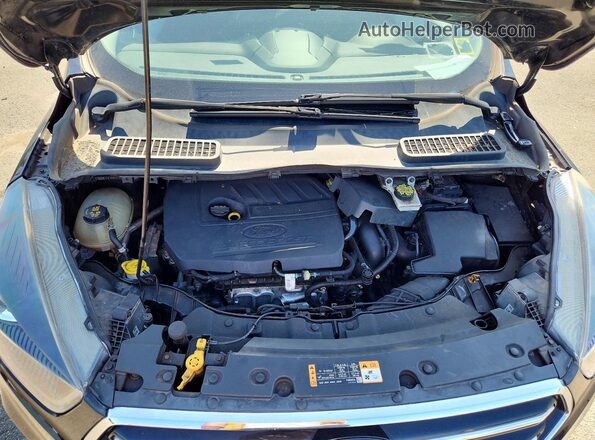 1FMCU9GD0JUB78575 2018 FORD ESCAPE Черный Вид подкапотного пространства