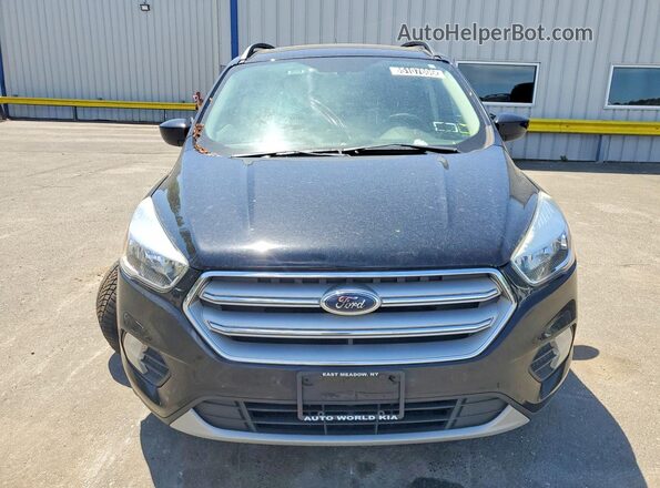 1FMCU9GD0JUC40685 2018 FORD ESCAPE Черный Вид спереди