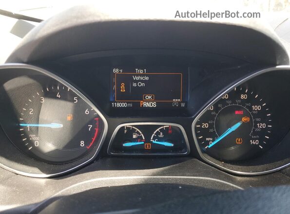1FMCU9GD0JUC40685 2018 FORD ESCAPE Черный 