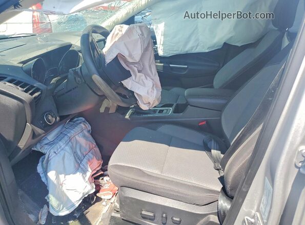 1FMCU9GD0JUC92320 2018 FORD ESCAPE Серебряный Вид салона спереди