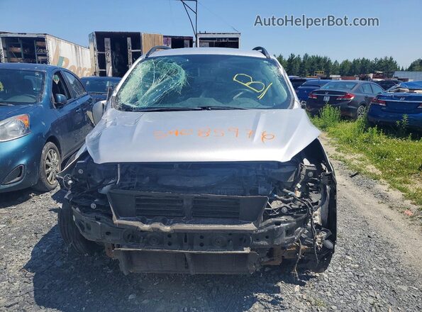 1FMCU9GD0JUC92320 2018 FORD ESCAPE Серебряный Вид спереди