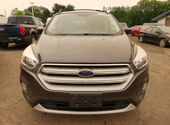 1FMCU9GD0JUC98408 2018 FORD ESCAPE Gray წინა ხედი