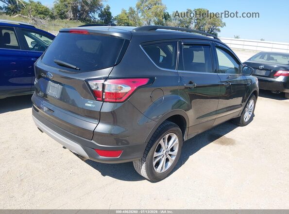 1FMCU9GD0JUD07401 2018 FORD ESCAPE Gray უკანა მარჯვენა