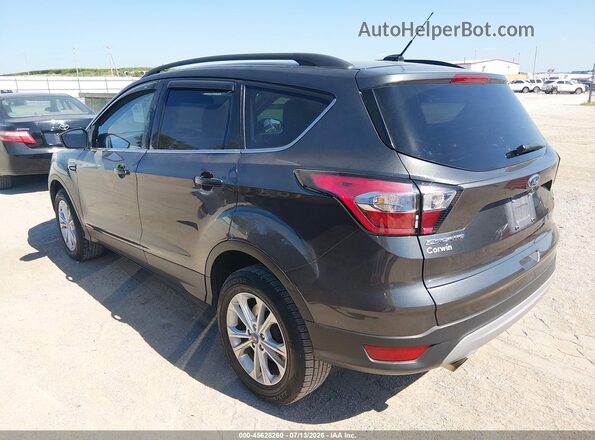 1FMCU9GD0JUD07401 2018 FORD ESCAPE Gray უკანა მარცხენა