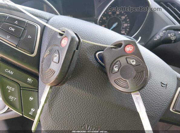 1FMCU9GD0JUD07401 2018 FORD ESCAPE Gray წინა პანელის ხედი