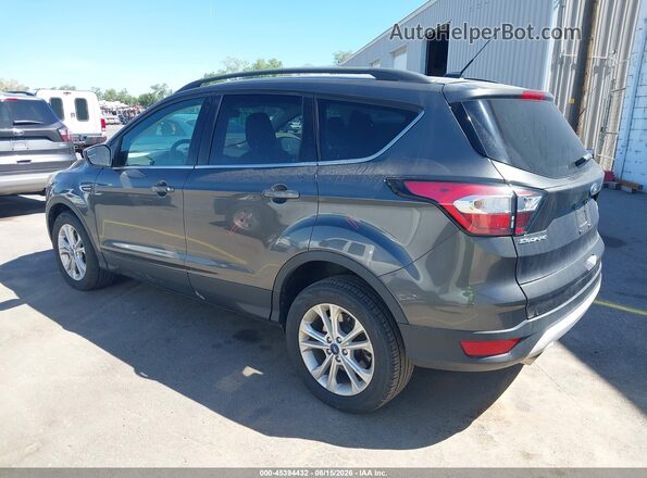 1FMCU9GD0JUD08483 2018 FORD ESCAPE Gray Հետևի ձախ