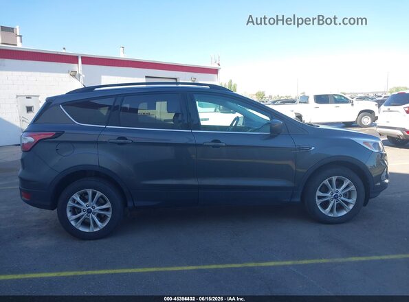 1FMCU9GD0JUD08483 2018 FORD ESCAPE Gray Սալոնի հետևի տեսք