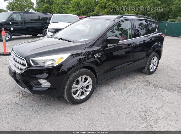 1FMCU9GD0JUD08550 2018 FORD ESCAPE Gray Przód lewy