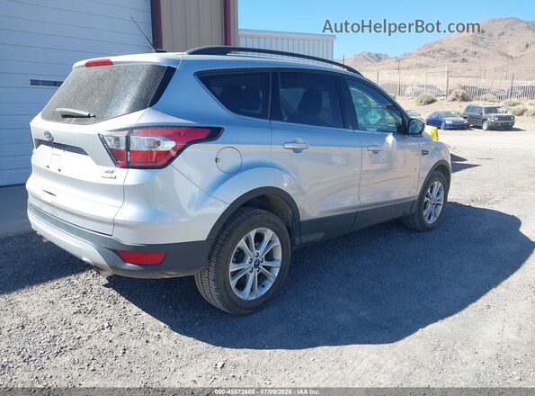 1FMCU9GD0JUD08693 2018 FORD ESCAPE Silver Trasero derecho
