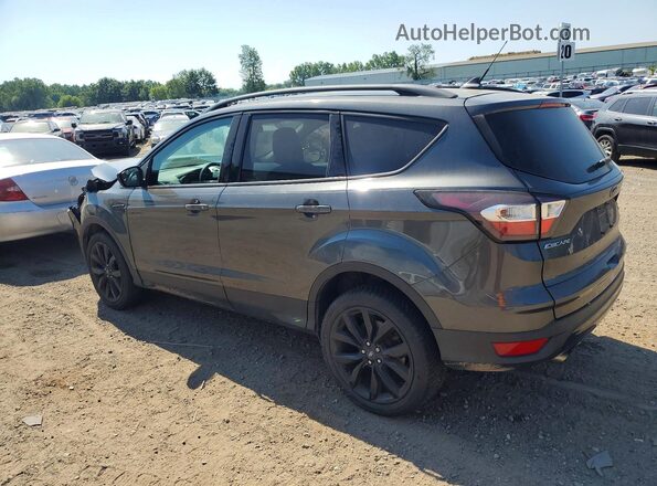 1FMCU9GD0JUD26501 2018 FORD ESCAPE Gray უკანა მარცხენა