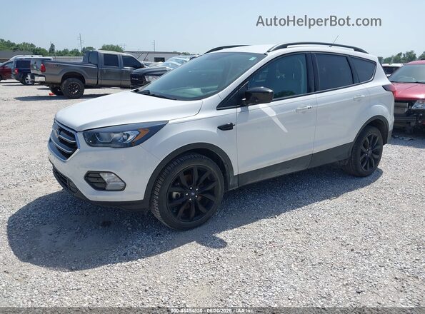 1FMCU9GD0KUA07763 2019 FORD ESCAPE White Առջևի ձախ երեք քառորդ տեսարան