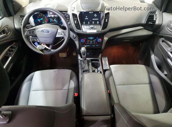 1FMCU9GD0KUC05761 2019 FORD ESCAPE Gray წინა პანელის ხედი