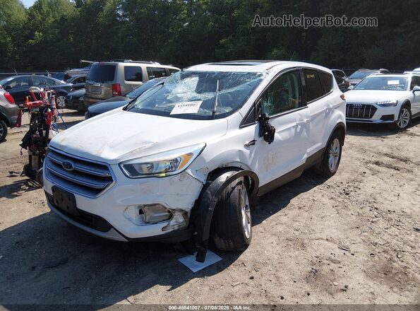 1FMCU9GD1HUA29618 2017 FORD ESCAPE White Vista tres cuartos delantera izquierda