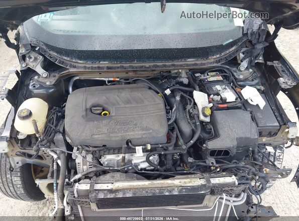 1FMCU9GD1HUA73232 2017 FORD ESCAPE Black Вид ззаду