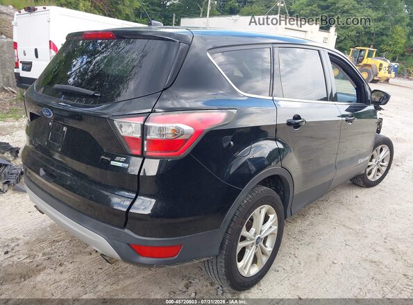 1FMCU9GD1HUA73232 2017 FORD ESCAPE Black Задня права чверть