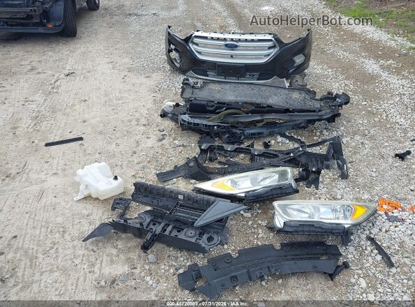 1FMCU9GD1HUA73232 2017 FORD ESCAPE Black Вид щитка приладів