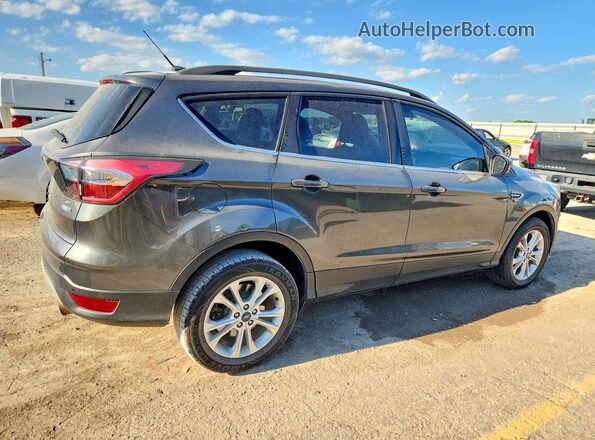 1FMCU9GD1HUA82173 2017 FORD ESCAPE Gray Задня права чверть