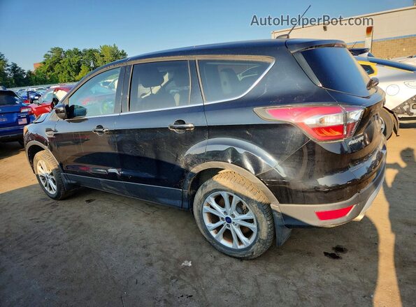 1FMCU9GD1HUA86854 2017 FORD ESCAPE Black Trasero izquierdo