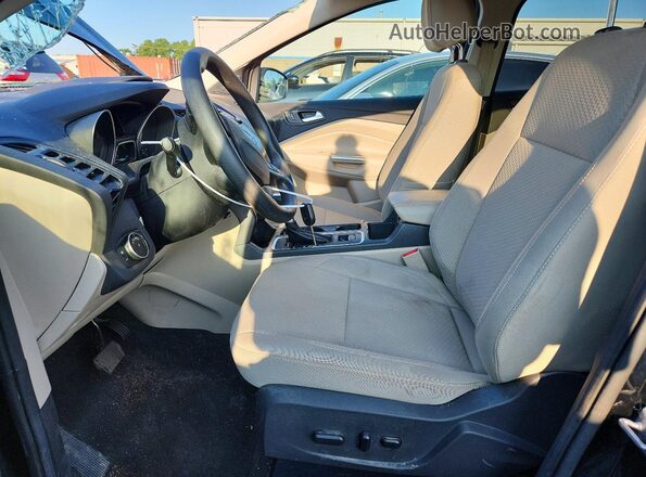 1FMCU9GD1HUA86854 2017 FORD ESCAPE Black Vista interior delantera