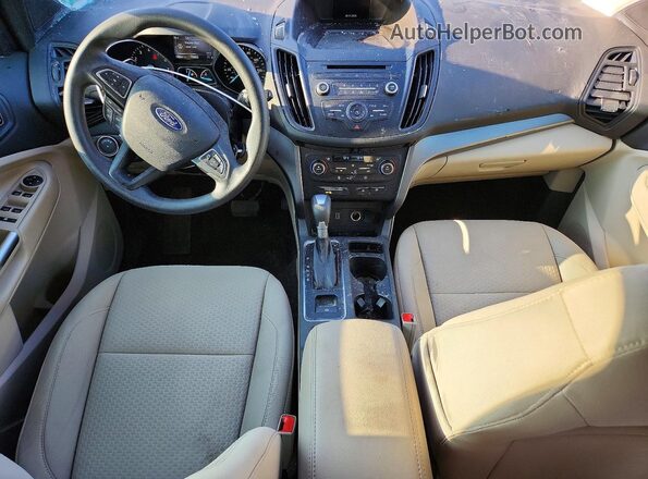 1FMCU9GD1HUA86854 2017 FORD ESCAPE Black Vista del salpicadero