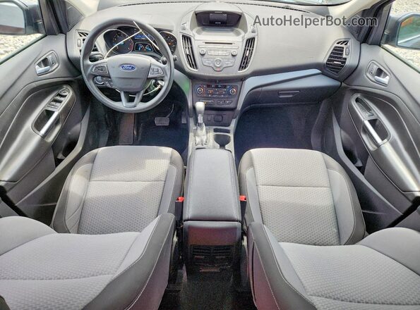 1FMCU9GD1HUB93659 2017 FORD ESCAPE Black Առջևի վահանակի տեսք