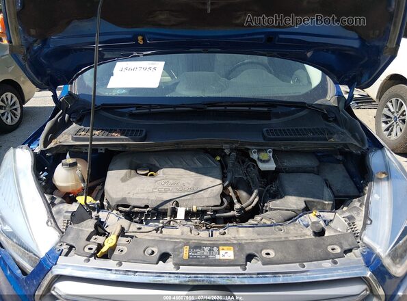 1FMCU9GD1HUC01260 2017 FORD ESCAPE Blue უკანა ხედი