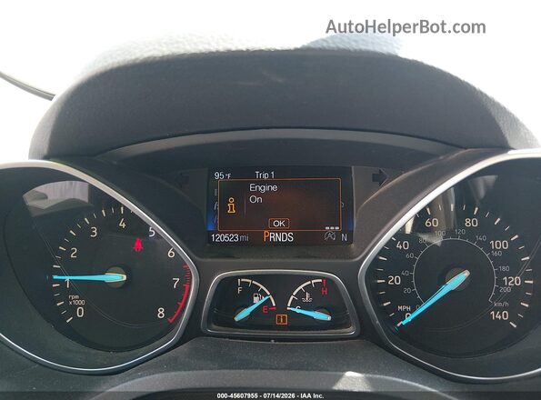 1FMCU9GD1HUC01260 2017 FORD ESCAPE Blue უკანა სავარძლების ხედი