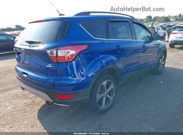 1FMCU9GD1HUC81093 2017 FORD ESCAPE Blue Trasero derecho