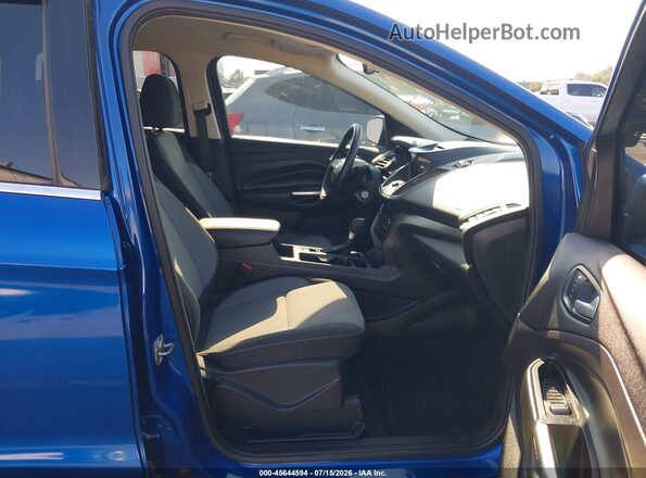 1FMCU9GD1HUC81093 2017 FORD ESCAPE Blue Vista interior delantera