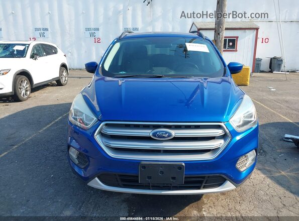 1FMCU9GD1HUC81093 2017 FORD ESCAPE Blue Vista del cuadro de instrumentos