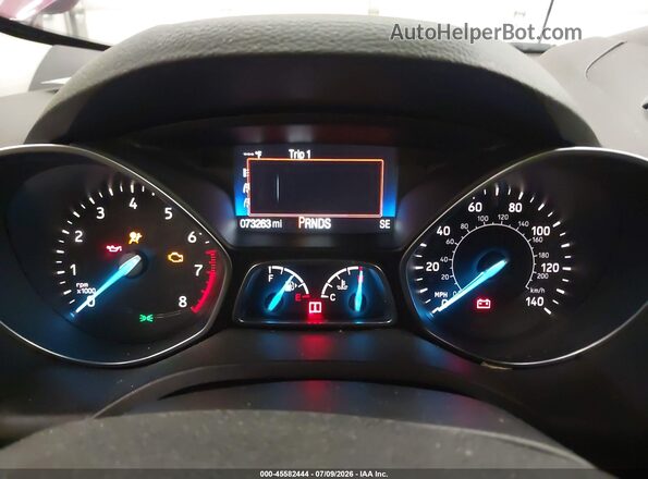 1FMCU9GD1HUD41924 2017 FORD ESCAPE Red უკანა სავარძლების ხედი