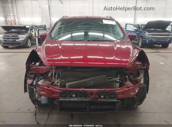1FMCU9GD1HUD41924 2017 FORD ESCAPE Red უკანა სალონის ხედი