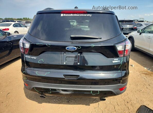 1FMCU9GD1HUD52180 2017 FORD ESCAPE Black უკანა ხედი