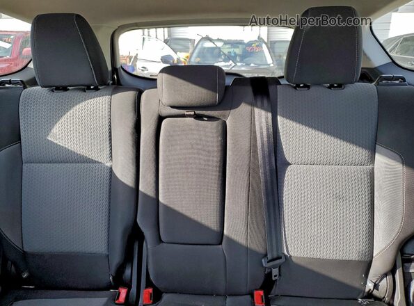 1FMCU9GD1HUE04634 2017 FORD ESCAPE Charcoal Rear seats view