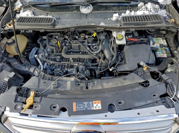 1FMCU9GD1HUE04634 2017 FORD ESCAPE Charcoal Engine compartment view