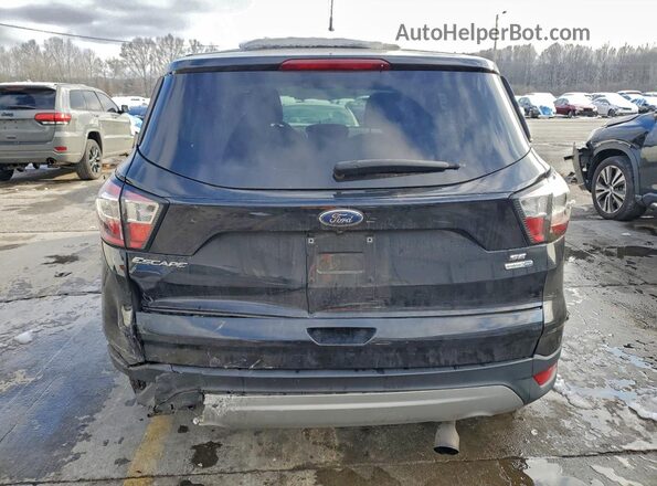 1FMCU9GD1HUE04634 2017 FORD ESCAPE Charcoal Rear view