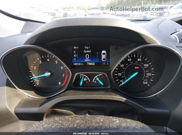 1FMCU9GD1HUE50335 2017 FORD ESCAPE Black Вид задніх сидінь