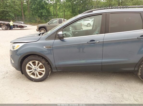1FMCU9GD1JUA11660 2018 FORD ESCAPE Blue წინა ხედი
