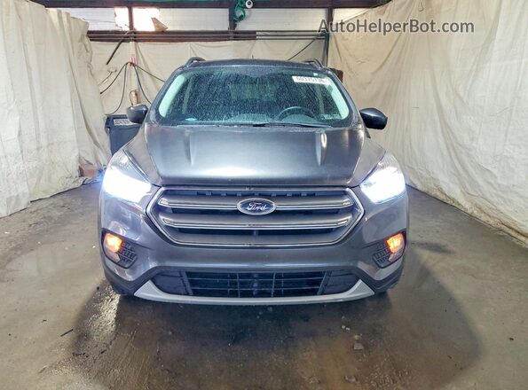1FMCU9GD1JUA18768 2018 FORD ESCAPE Gray Դիմացի տեսք