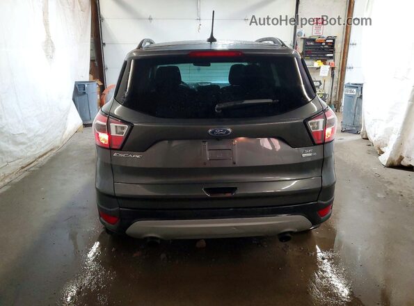 1FMCU9GD1JUA18768 2018 FORD ESCAPE Gray Հետևի տեսք