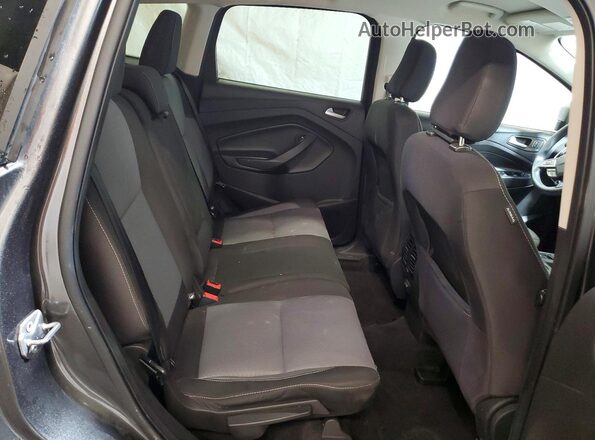 1FMCU9GD1JUA18768 2018 FORD ESCAPE Gray Սալոնի հետևի տեսք