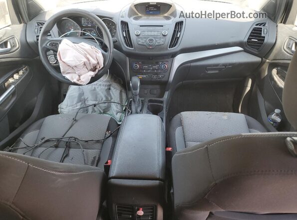 1FMCU9GD1JUA34355 2018 FORD ESCAPE Gray Առջևի վահանակի տեսք