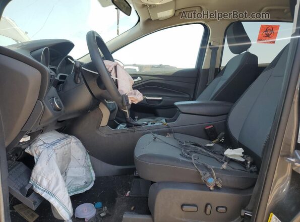 1FMCU9GD1JUA34355 2018 FORD ESCAPE Gray Սալոնի դիմացի տեսք